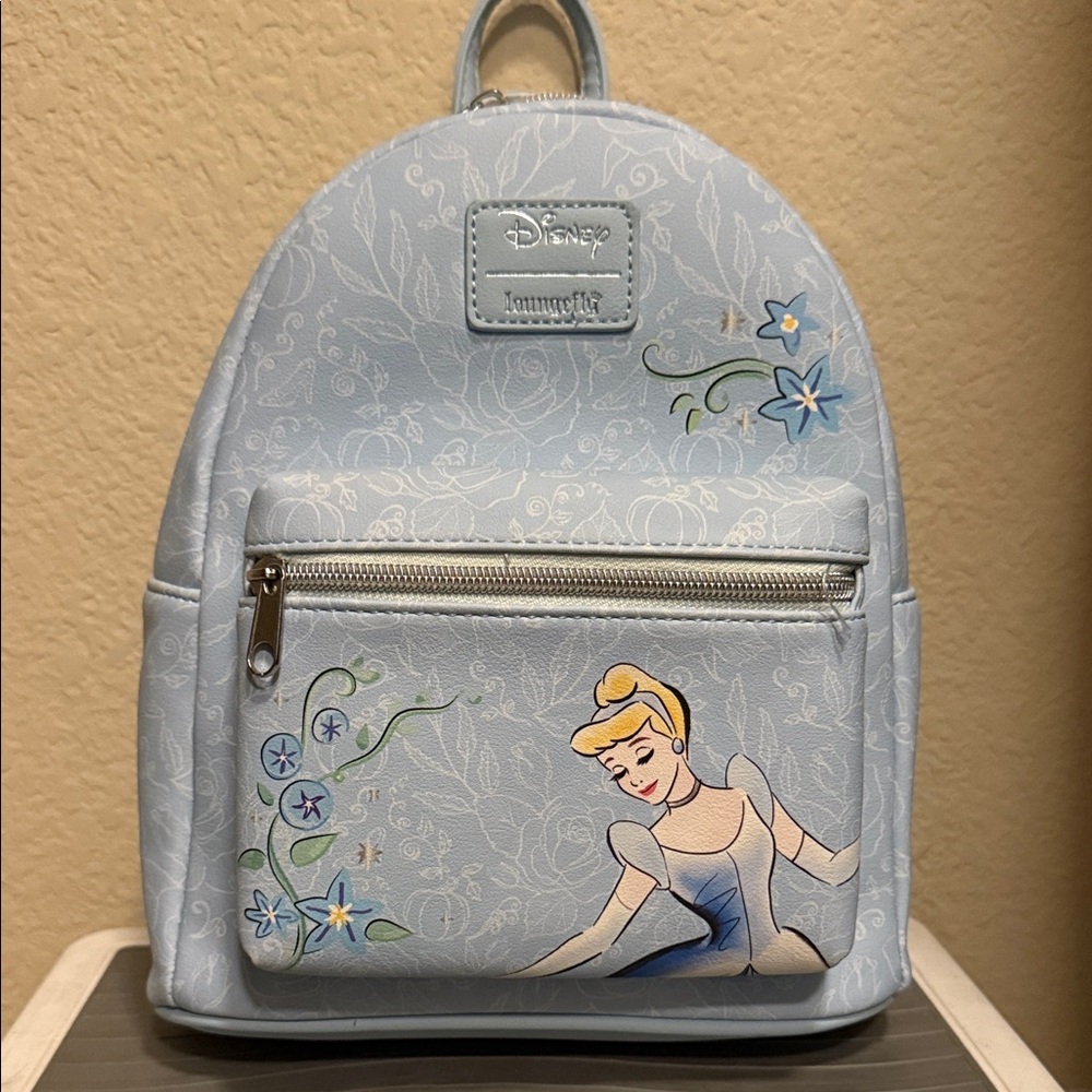 Loungefly Disney Cinderella Light Blue Backpack